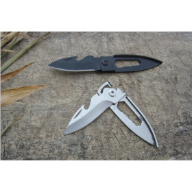High quality stainless steel multi-function knife with key buckle outdoor gift fruit small knife UD05072 